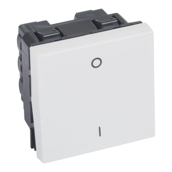Legrand Arteor 572040 công tắc 2 cực 10AX 2 module màu trắng