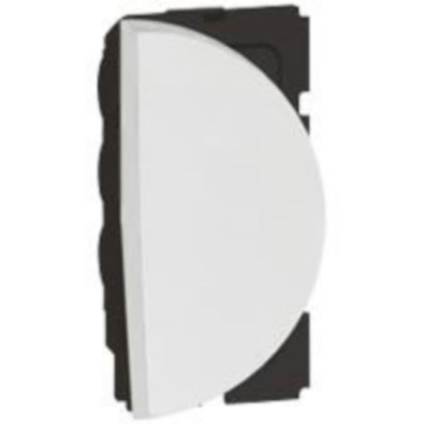Legrand Arteor 573012 công tắc 1 chiều 10AX dạng tròn 1 module màu trắng